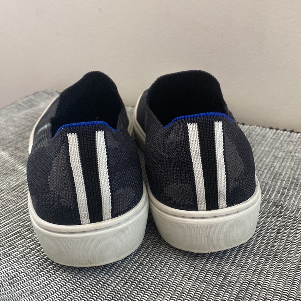 Rothy's Slip On Sneakers - Grey Camo size 7.5 - Picture 5 of 8